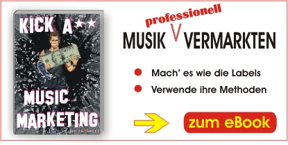 e-Book "Kick A** Music Marketing" - Musik professionell vermarkten