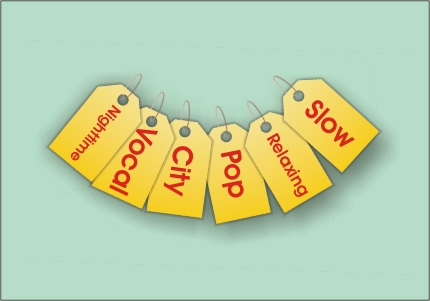 tagging music for music libraries